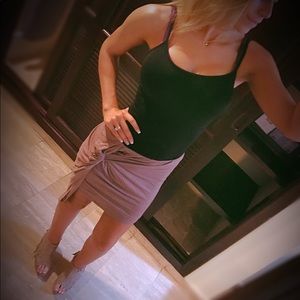 Skirt size small beige/nude/brown maxi